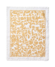 Load image into Gallery viewer, Blackwork Tea Towels yellow