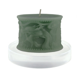 Green Dragon Hand Poured Candle