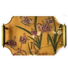 Load image into Gallery viewer, Acrylic Tray - Helen's Panels with Brass Handles