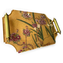 Load image into Gallery viewer, Acrylic Tray - Helen's Panels with Brass Handles