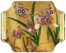 Load image into Gallery viewer, Acrylic Tray - Helen's Panels with Brass Handles