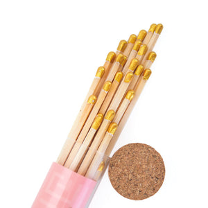 Gold Tipped Hearth Matches (Pink Label)