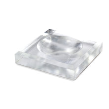 Load image into Gallery viewer, silver leaf soap dish