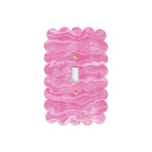 Load image into Gallery viewer, Sassy Switch Plates, Acrylic | Pink Agate