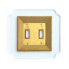 Load image into Gallery viewer, Acrylic + Brass | Georgian Style, Clear