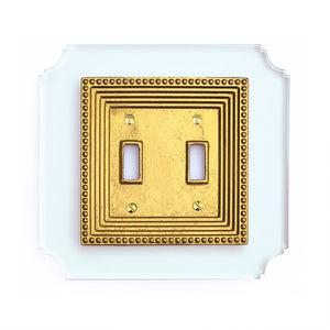 Acrylic + Brass | Georgian Style, Clear