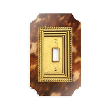 Load image into Gallery viewer, Acrylic + Brass | Georgian Style, Tortoise