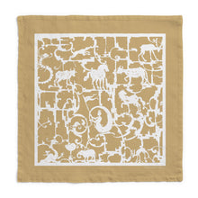 Load image into Gallery viewer, 100% Linen Blackwork Napkins (Set of 4)
