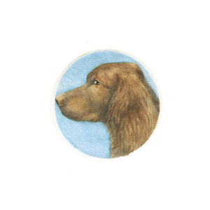 Reprotique Framed Woodcuts of Dogs - Framed