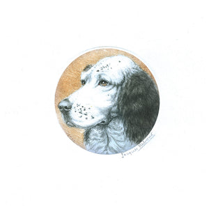 Reprotique Framed Woodcuts of Dogs - Framed