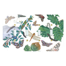Load image into Gallery viewer, Printed Switch Plates | English Moths &amp; Insects