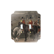 Load image into Gallery viewer, Printed Switch Plates | Hunt Scene