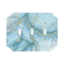 Load image into Gallery viewer, Printed Switch Plates | Light Blue Quartz