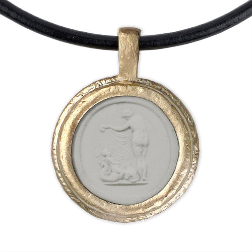 Fob Necklace, The Bather