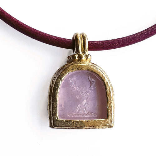 Stag Intaglios | Pink