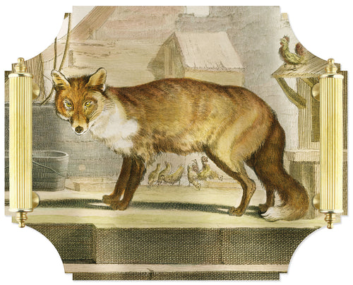 Acrylic Tray - Buffon Fox