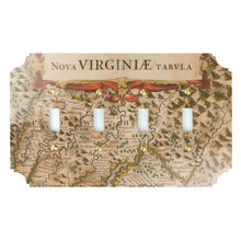 Load image into Gallery viewer, Printed Switch Plates | Virginia Map