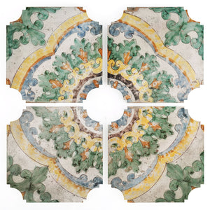 Coasters | Majolica Tile Coasters, set of four