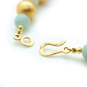 Reprotique Glass Green Horse Intaglio Drop