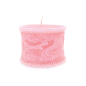 Pink Dragon Hand Poured Candle