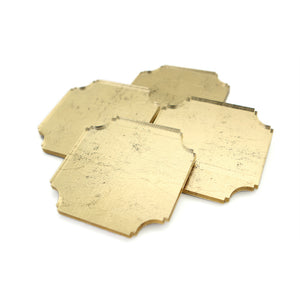 Coasters | Gilded, set of four