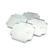 Load image into Gallery viewer, Coasters | Silvered, set of four