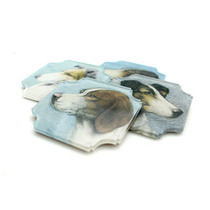 Coasters | Dogs, set of four