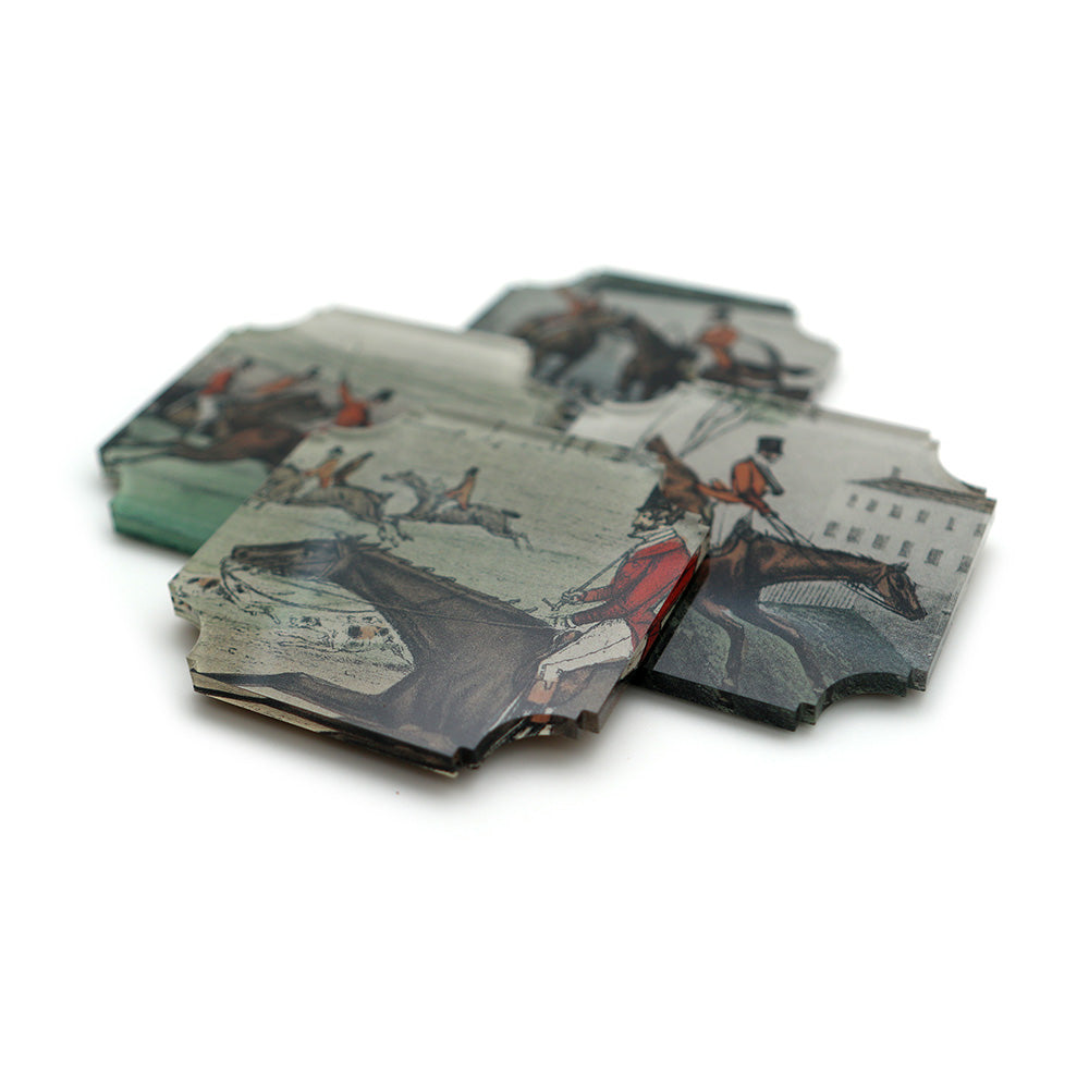 Coasters | Tally Ho!, set of four – Reprotique