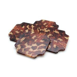 Coasters | Tortoise, set of four