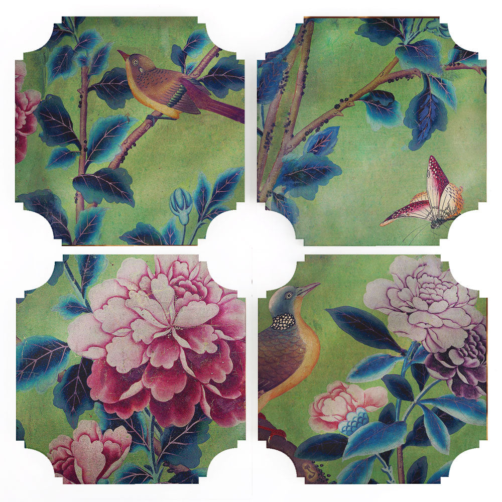 Reprotique Chinoiserie Coasters