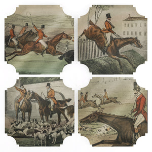 Coasters | Tally Ho!, set of four