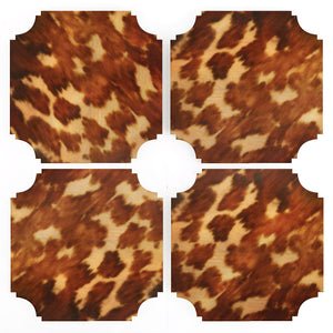 Coasters | Tortoise, set of four