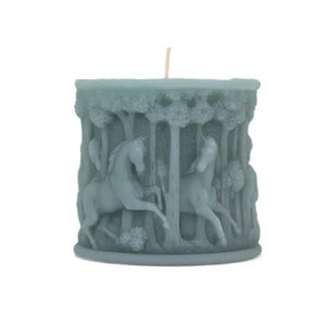 Jade Horses in Forest Hand Poured Candle