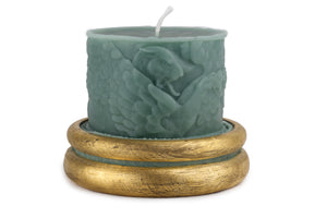 Green Griffin Hand Poured Candle