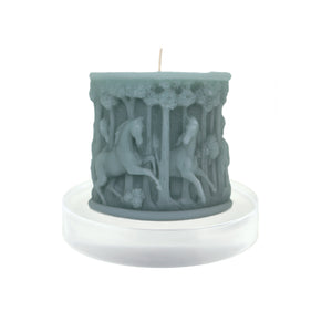 Jade Horses in Forest Hand Poured Candle