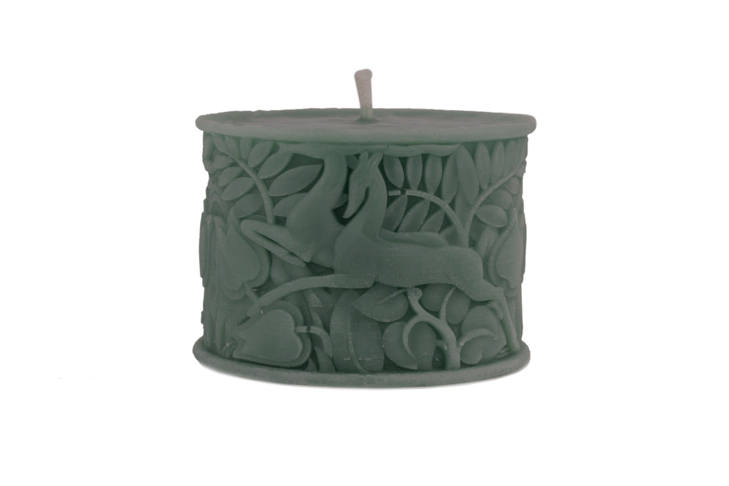 Green Gazelle Hand Poured Candle