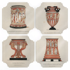 Coasters | Roman Urns, set of four