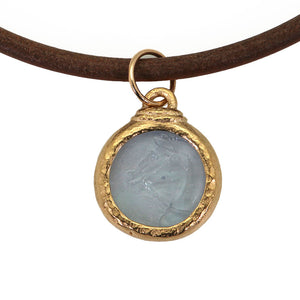 Fob Necklace, Horse Intaglio