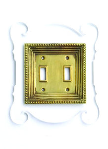 Acrylic + Brass | Rococo Style, Clear