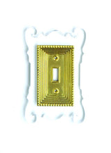 Load image into Gallery viewer, Acrylic + Brass | Rococo Style, Clear