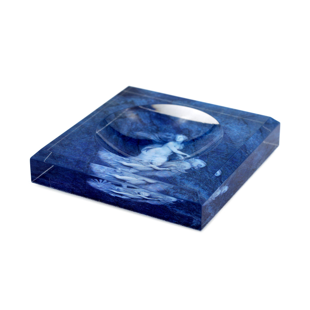 Acrylic Block Soap Dish | Venus in Blue