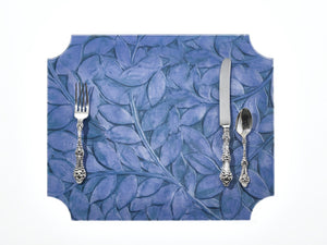 Placemat | Blue Leaf & Vine, set of 4